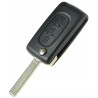 CITROEN | PEUGEOT - KLUCZYK Z ELEKTRONIKĄ | PILOT 433MHz