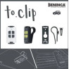BENINCA TO.CLIP - UCHWYT SAMOCHODOWY DO PILOTÓW TO.GO | A/VA