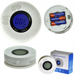 eKluczyki - DETEKTOR CZADU | TLENKU WĘGLA | CO | LCD | 90dB