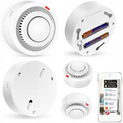 eKluczyki - BEZPRZEWODOWY DETEKTOR DYMU | Wi-Fi | TUYA