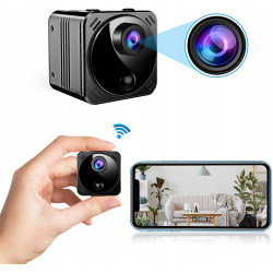 eKluczyki - MINI KAMERA SZPIEGOWSKA | SMART | DETEKCJA RUCHU | UKRYTA KAMERKA | Wi-Fi | 4K UHD | 3500mAh