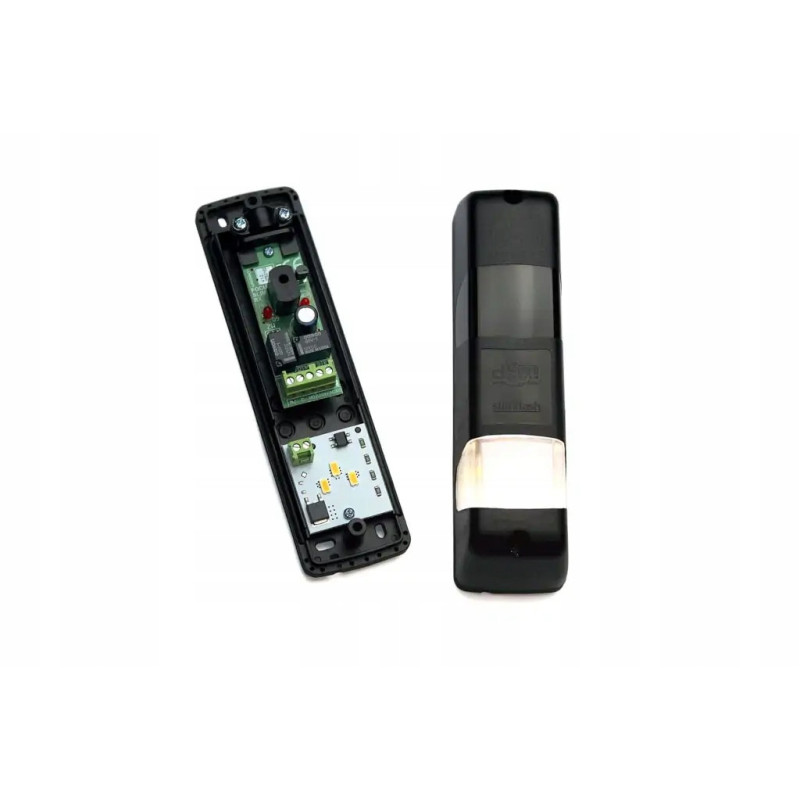 DTM SLIM FLASH B - FOTOKOMÓRKA DO BRAMY Z LAMPĄ OŚWIETLENIOWĄ LED