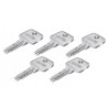 ABUS KD10 NP 30/40G - WKŁADKA Z GAŁKĄ | NIKIEL | 5 KLUCZY