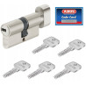 ABUS KD10 NP 40/50G - WKŁADKA Z GAŁKĄ | NIKIEL | 5 KLUCZY