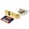 ABUS KD10 MM 45/35G - WKŁADKA Z GAŁKĄ | MOSIĄDZ | 5 KLUCZY