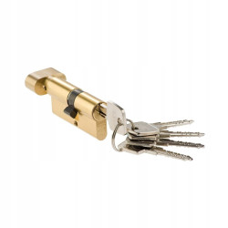 ABUS KD10 MM 30/50G - WKŁADKA Z GAŁKĄ | MOSIĄDZ | 5 KLUCZY