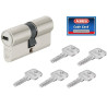 ABUS D10 NP 45/45 - WKŁADKA | NIKIEL | 5 KLUCZY