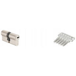 ABUS D10 NP 55/55 - WKŁADKA | NIKIEL | 5 KLUCZY