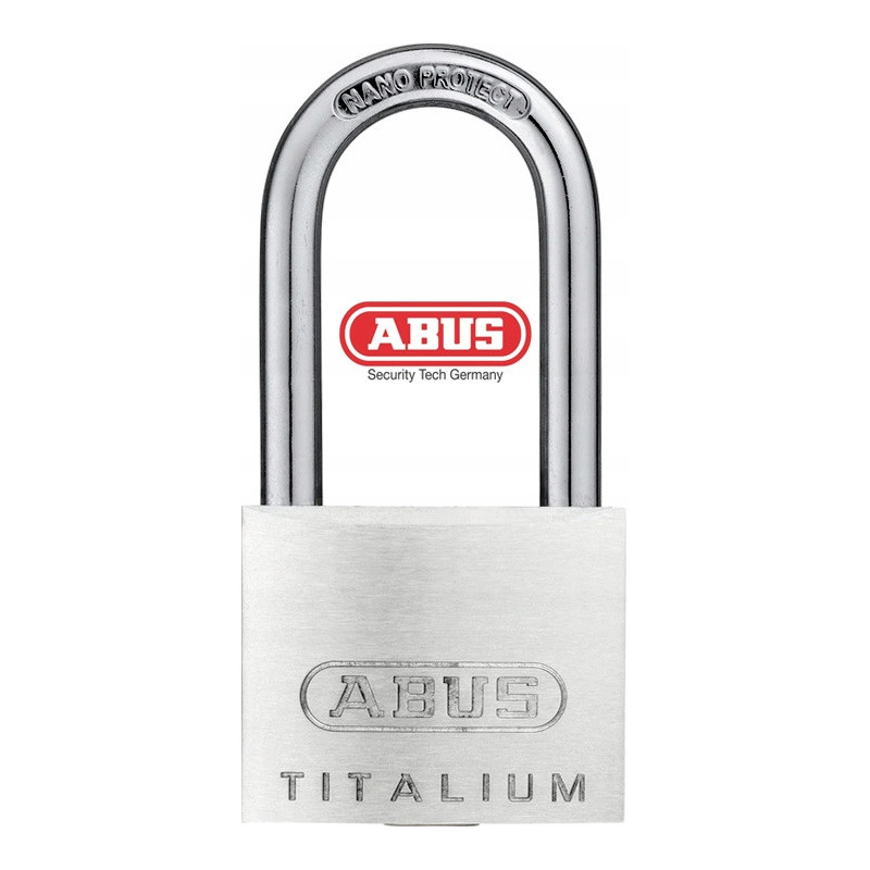 ABUS TITALIUM 727Ti/40HB40 - BEZPIECZNA KŁÓDKA DŁUGI PAŁĄK NA KLUCZ | 40mm