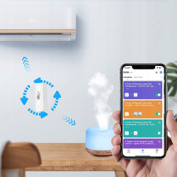 eKluczyki - INTELIGENTNY TERMOMETR | HIGROMETR | CZUJNIK WILGOCI | SENSOR TEMPERATURY | Wi-Fi | TUYA | SMART | ALEXA
