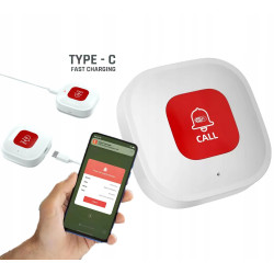 eKluczyki - ALARM BEZPRZEWODOWY | PILOT | PRZYCISK ALARMOWY SOS | CZUJNIK | TUYA | SMART | Wi-Fi