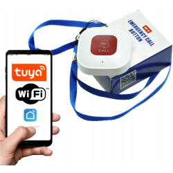 eKluczyki - ALARM BEZPRZEWODOWY | PILOT | PRZYCISK ALARMOWY SOS | CZUJNIK | TUYA | SMART | Wi-Fi
