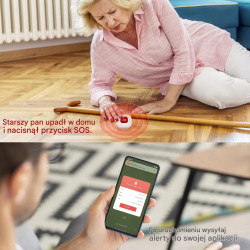 eKluczyki - ALARM BEZPRZEWODOWY | PILOT | PRZYCISK ALARMOWY SOS | CZUJNIK | TUYA | SMART | Wi-Fi