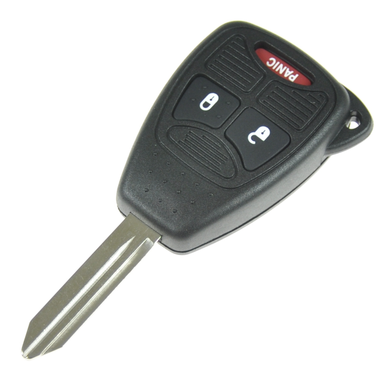 CHRYSLER | DODGE | JEEP - KLUCZYK Z ELEKTRONIKĄ | PILOT 433MHz | 2 PRZYCISKI + PANIC | OHT