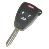 CHRYSLER | DODGE | JEEP - KLUCZYK Z ELEKTRONIKĄ | PILOT 433MHz | 3 PRZYCISKI + PANIC | M3N