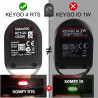 SOMFY KEYTIS NS 2 RTS | NS4 RTS | KEYGO 4 RTS | - ZAMIENNIK PILOTA BRAMOWEGO | 2-KANAŁOWY | 433MHz