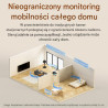Kamera Robot mobilny do dziecka domu mieszkania zabawka dla psa kota Ubox